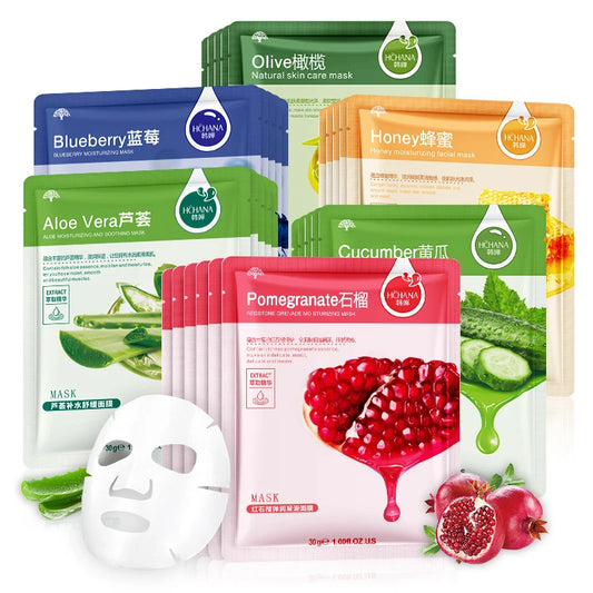 Fresh Fruit Hydration Masks